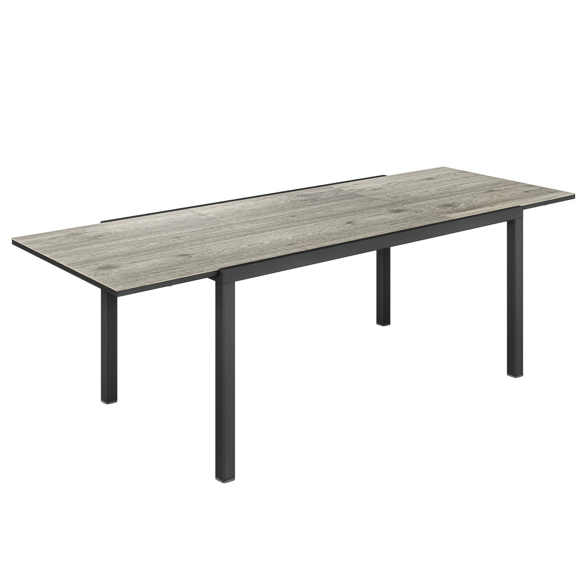 63"-94.5" Extendable Patio Dining Table for 6-8 People