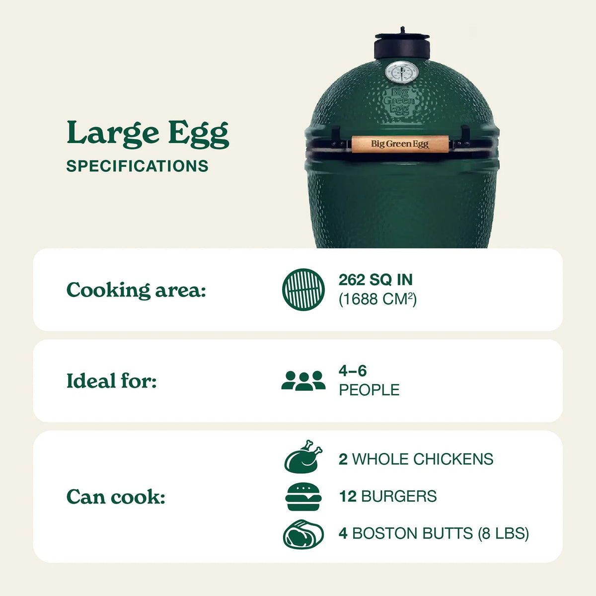 Large Big Green Egg