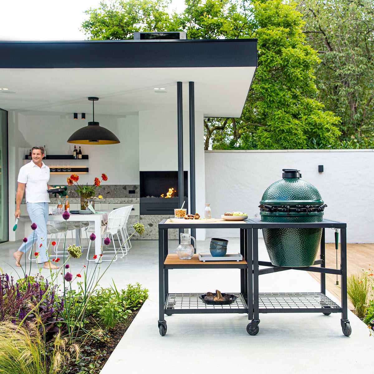 Modular Nest Frame for Large Big Green Egg