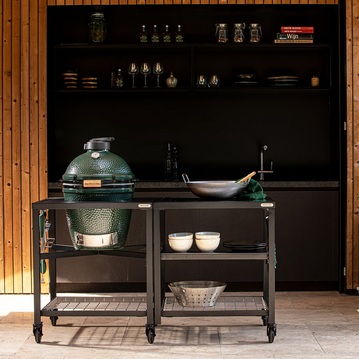 Modular Nest Frame for Medium Big Green Egg