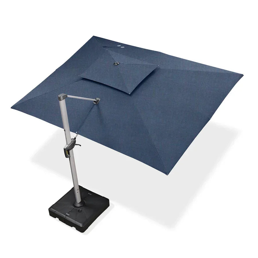 PURPLE LEAF – Parasol de terrasse Premium Classic SUNBRELLA déporté