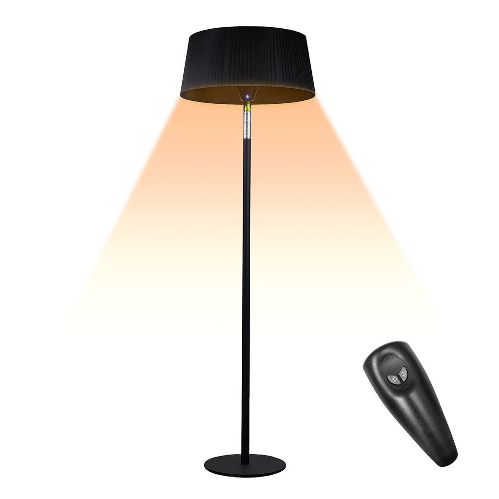 Paragon Outdoor GLOW Freestanding Infrared Heat Lamp (Black) OH-E815B