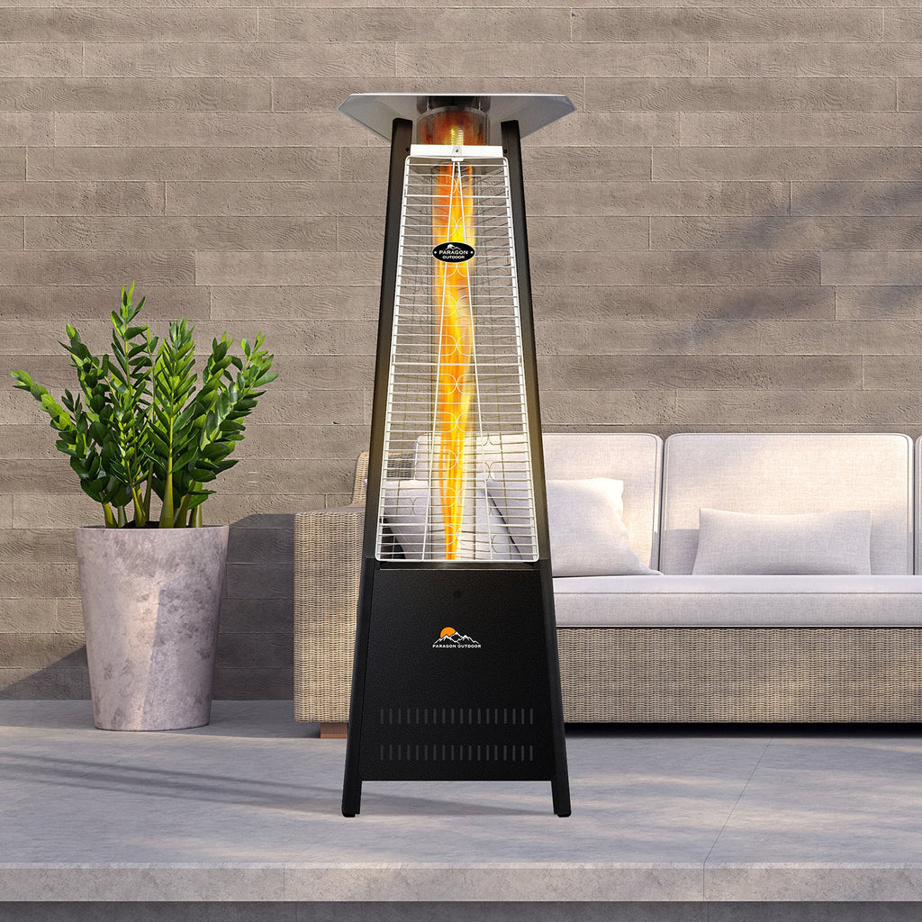 Paragon Outdoor BOOST Gas Flame Tower Heater (Hammered Black) OH-M642BL