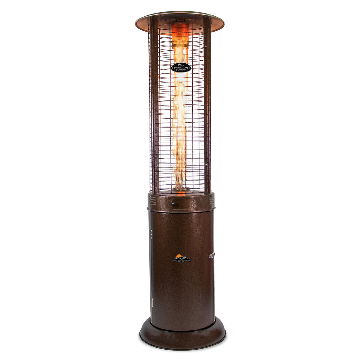 Paragon Outdoor SHINE Gas Flame Tower Heater (Hammered Bronze) OH-M744B