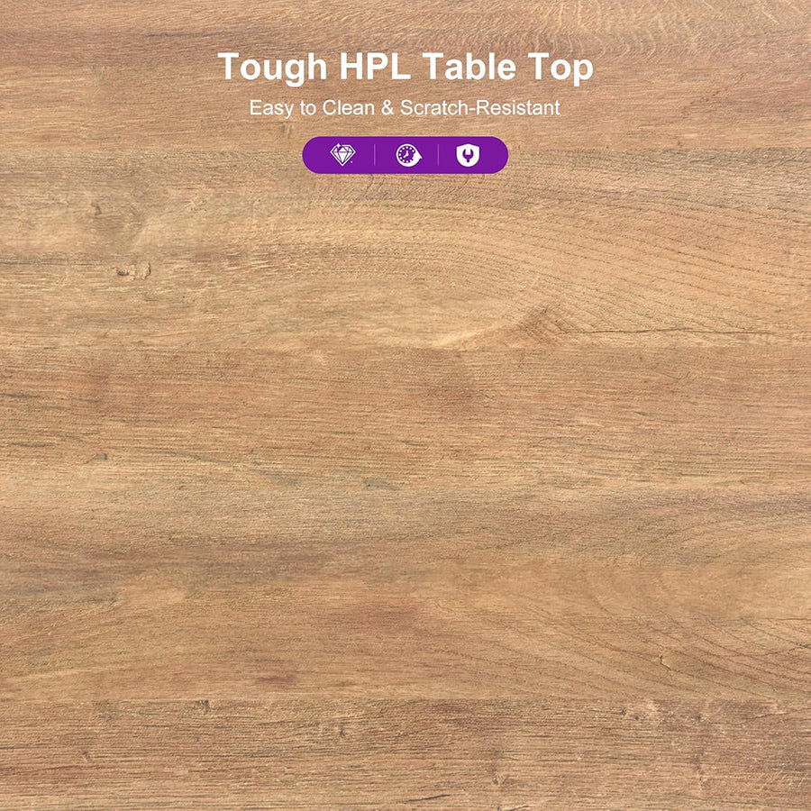PURPLE LEAF 7 / 9 / 11 pcs Outdoor Dining Set Patio Dining Furniture for Lawn Backyard Deck Brown