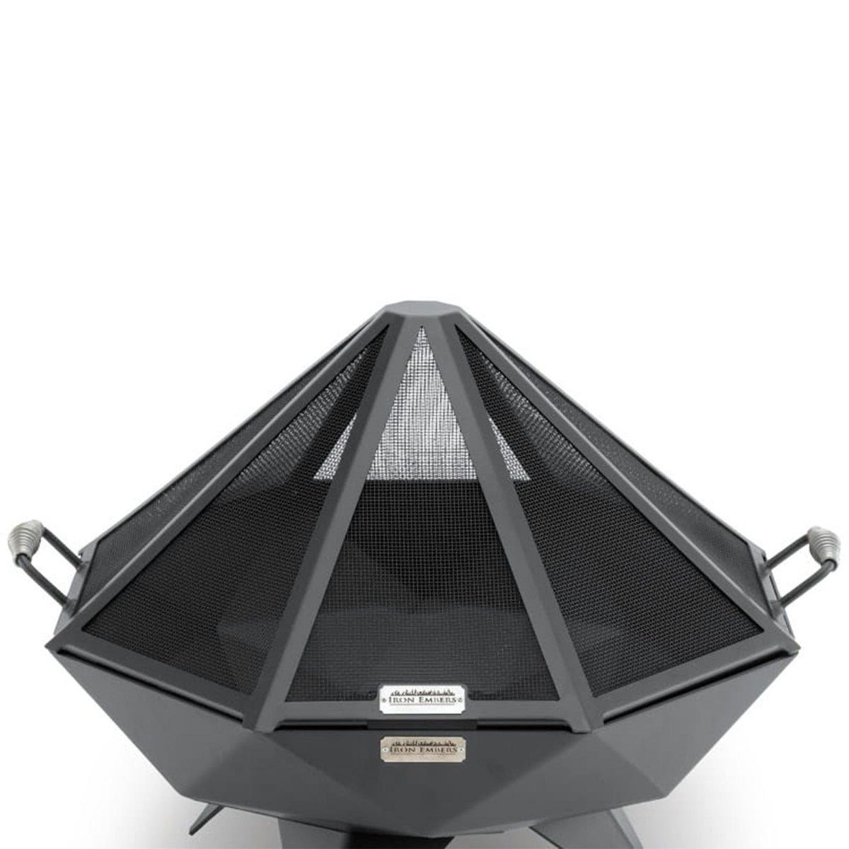Iron Embers 3' Polygon Fire Pit Package with Spark Screen (No Door)
