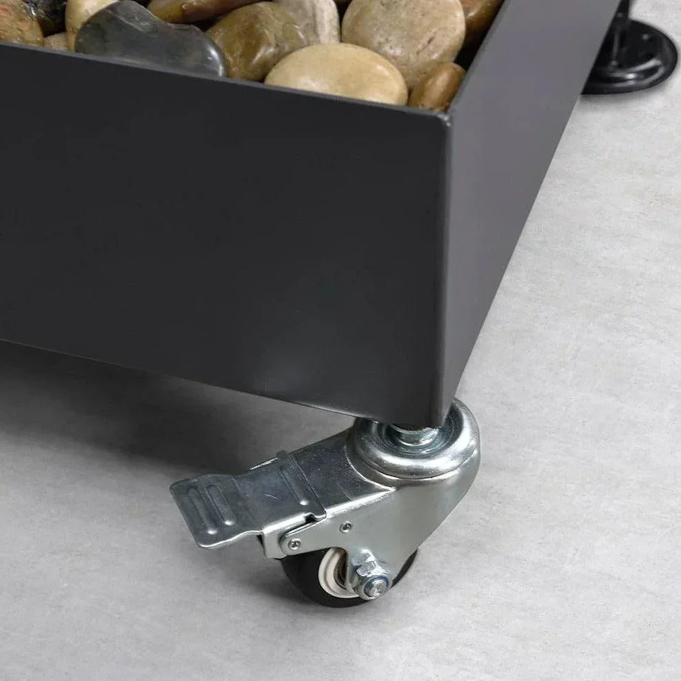 PURPLE LEAF Heavy-Duty Fillable Base with Wheels for Cantilever Patio Umbrellas