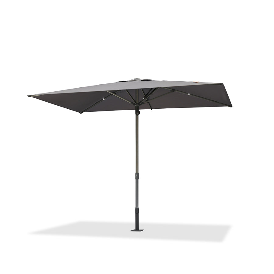 PURPLE LEAF Semi-Auto Extra Large Patio Umbrella Premium Commercial Market Umbrella for Garden, Café and Hotel