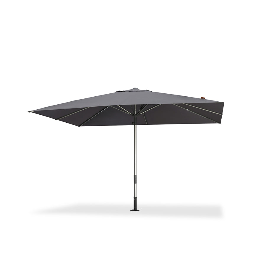 PURPLE LEAF Semi-Auto Extra Large Patio Umbrella Premium Commercial Market Umbrella for Garden, Café and Hotel