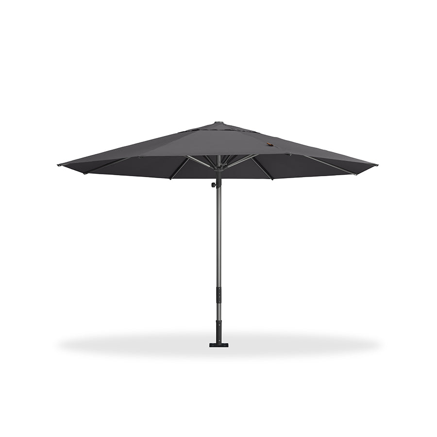 PURPLE LEAF Semi-Auto Extra Large Patio Umbrella Premium Commercial Market Umbrella for Garden, Café and Hotel