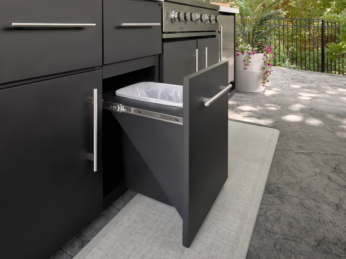 Emory | 9-Foot Outdoor Kitchen Island with Built-In Grill