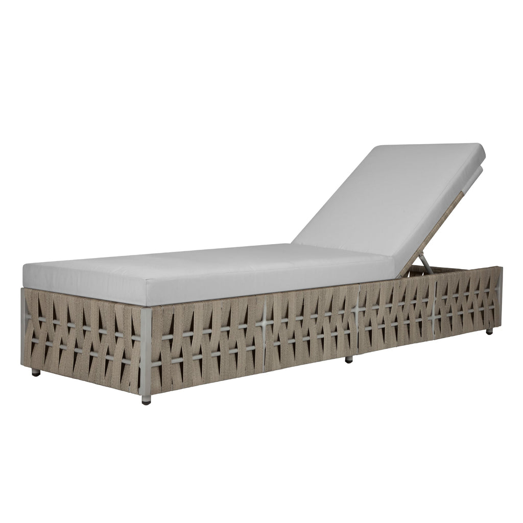 Scorpio Armless Chaise Lounge,  Gray