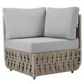 Scorpio Corner Square,  Gray with Standard Gray Cushion