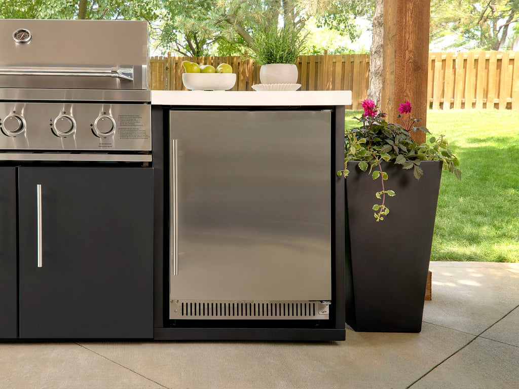 Emory | 12-Foot Outdoor Kitchen Island with Built-In Grill & Pizza Oven