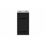 Tank & Side Burner Cabinet in MOK Black