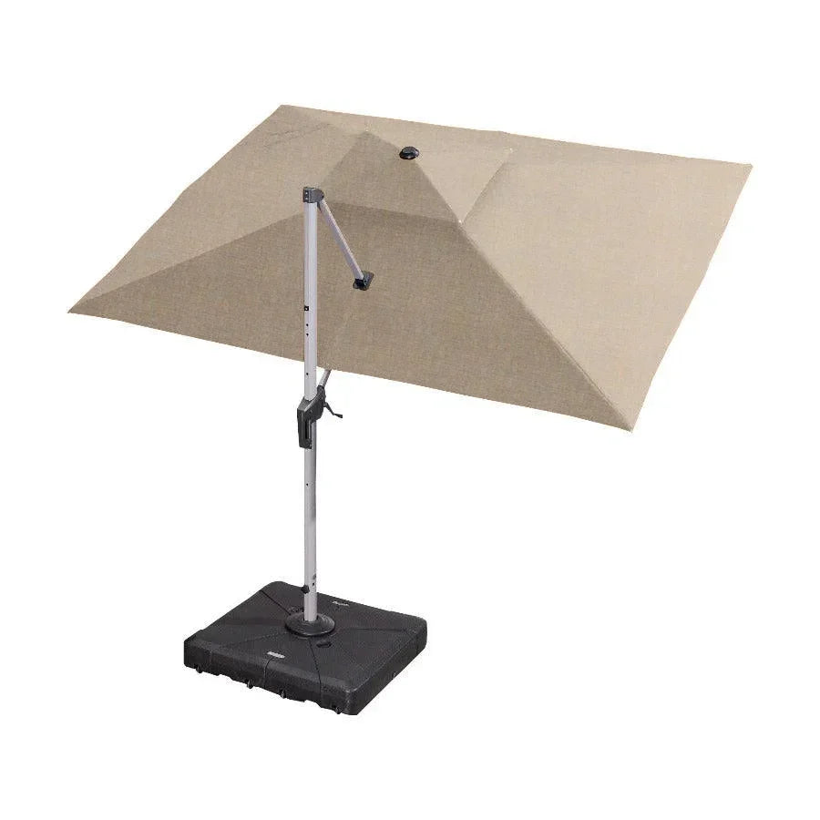 PURPLE LEAF – Parasol de terrasse Premium Classic SUNBRELLA déporté
