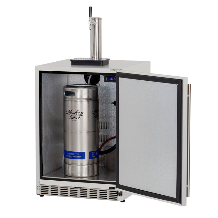 TrueFlame 24" 6.6C Deluxe Outdoor Rated Kegerator