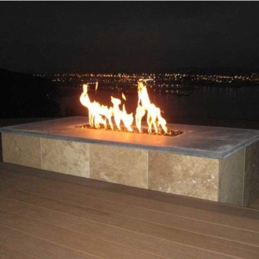 Warming Trends – Kit de brasero rectangulaire 60” x 36” prêt à habiller