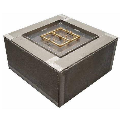 Warming Trends – Kit de brasero carré 48” prêt à habiller