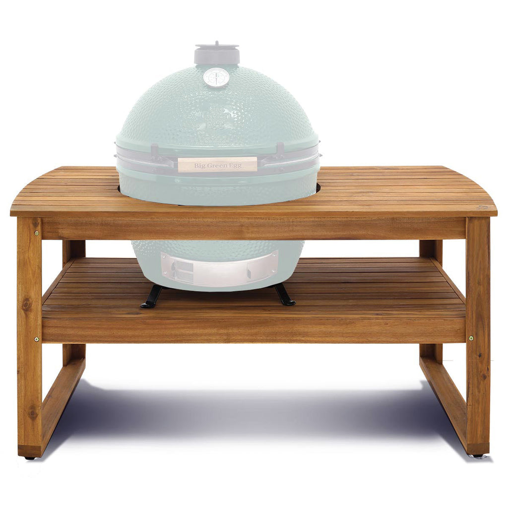 Table en bois d’acacia pour XL Big Green Egg