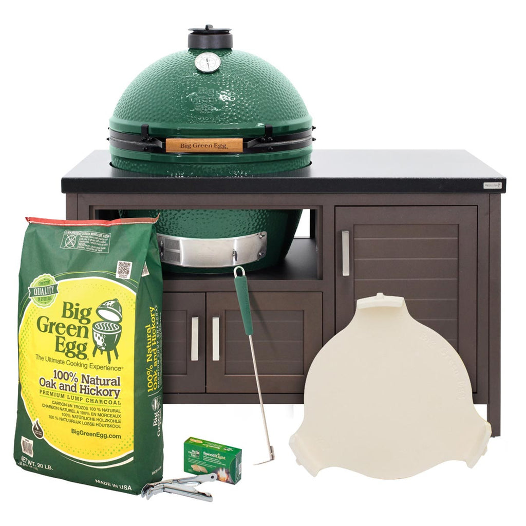 XL Big Green Egg + 50-inch Modern Farmhouse Table Package