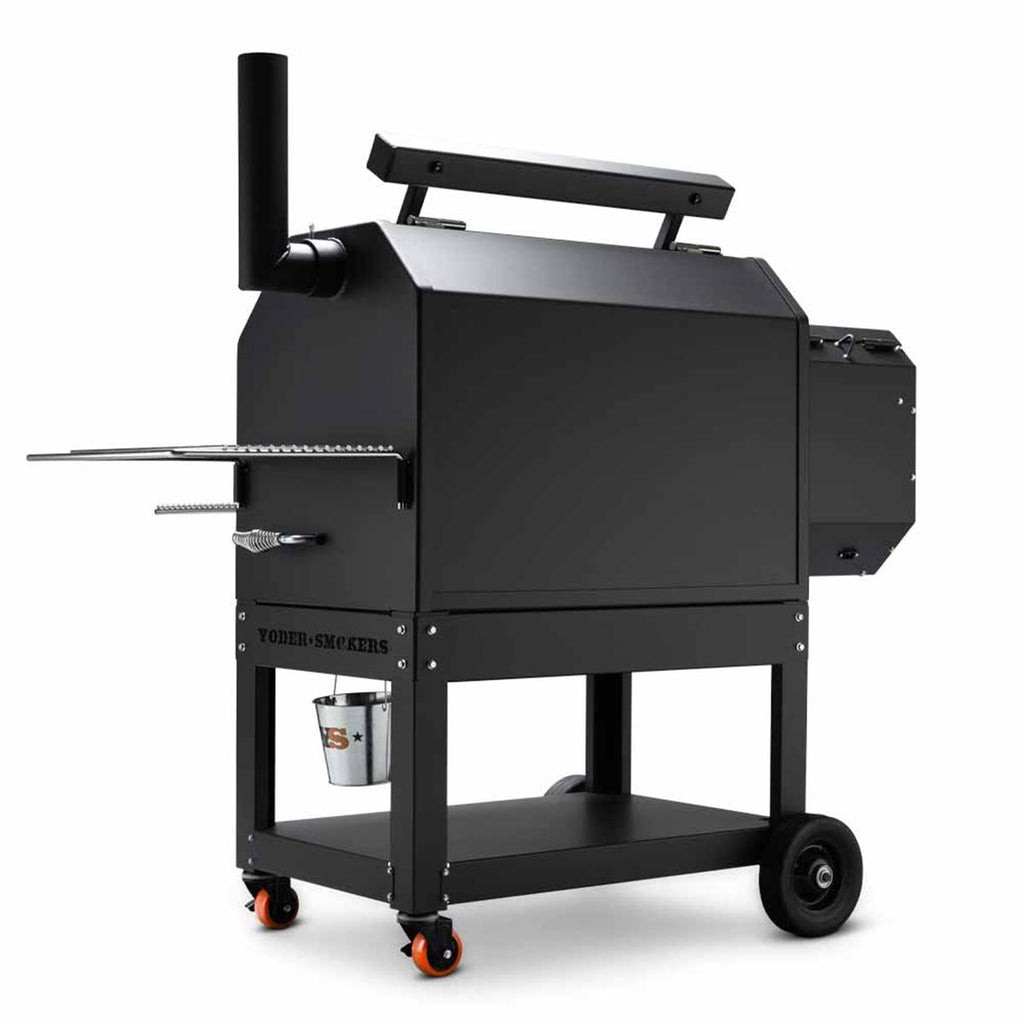 Yoder Smokers YS640s Pellet Grill (Standard Cart) w/ T-Stat Door Kit