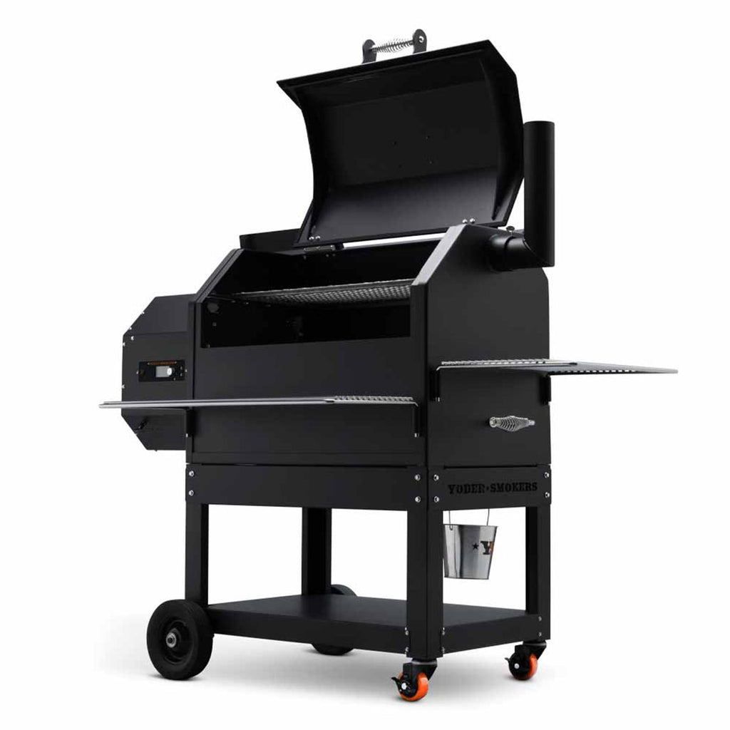 Yoder Smokers YS640s Pellet Grill (Standard Cart) w/ T-Stat Door Kit